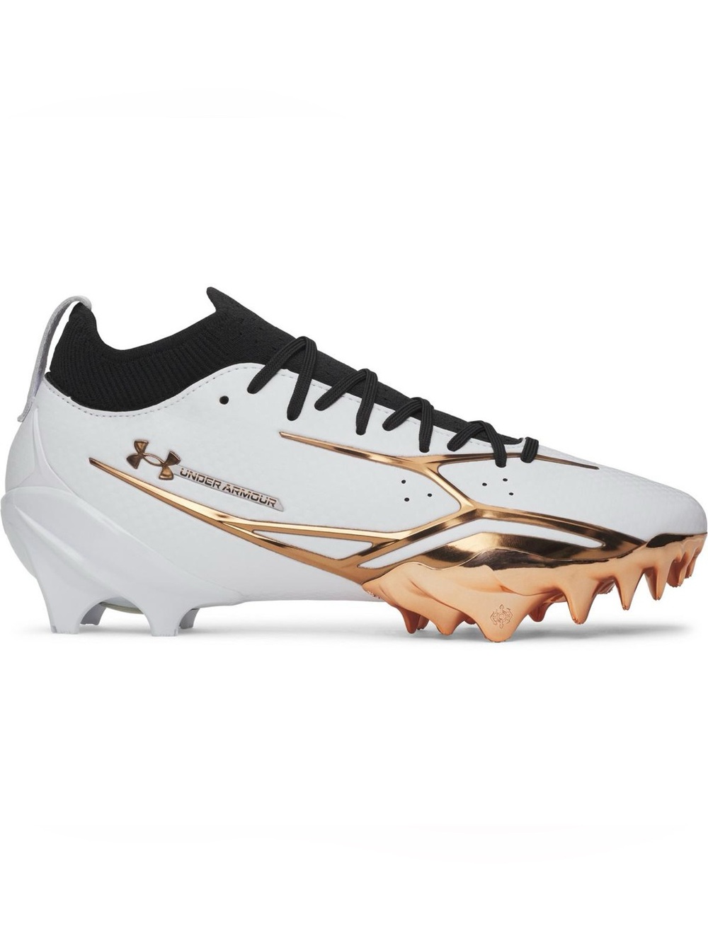 🏈 Under Armour Spotlight Pro Chrome Molded Football Cleats. Size 6.5.